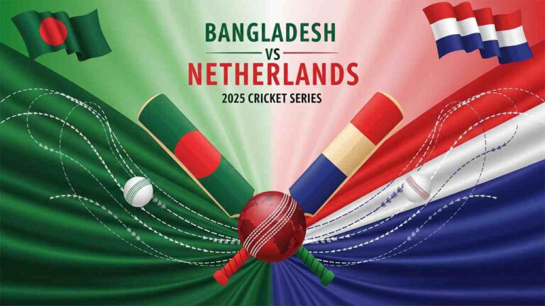 Netherlands vs Bangladesh 2025 Live TV Channels Guide, Schedule, Squad