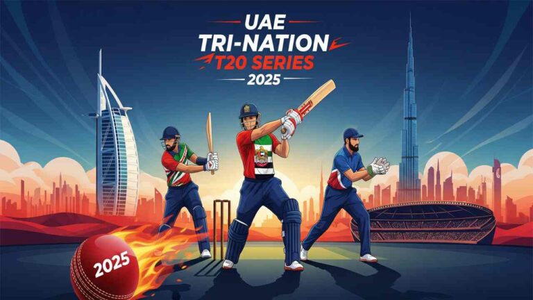 UAE Tri-Series 2025 PAK vs AFG vs UAE, TV Guide, Schedule, Squad