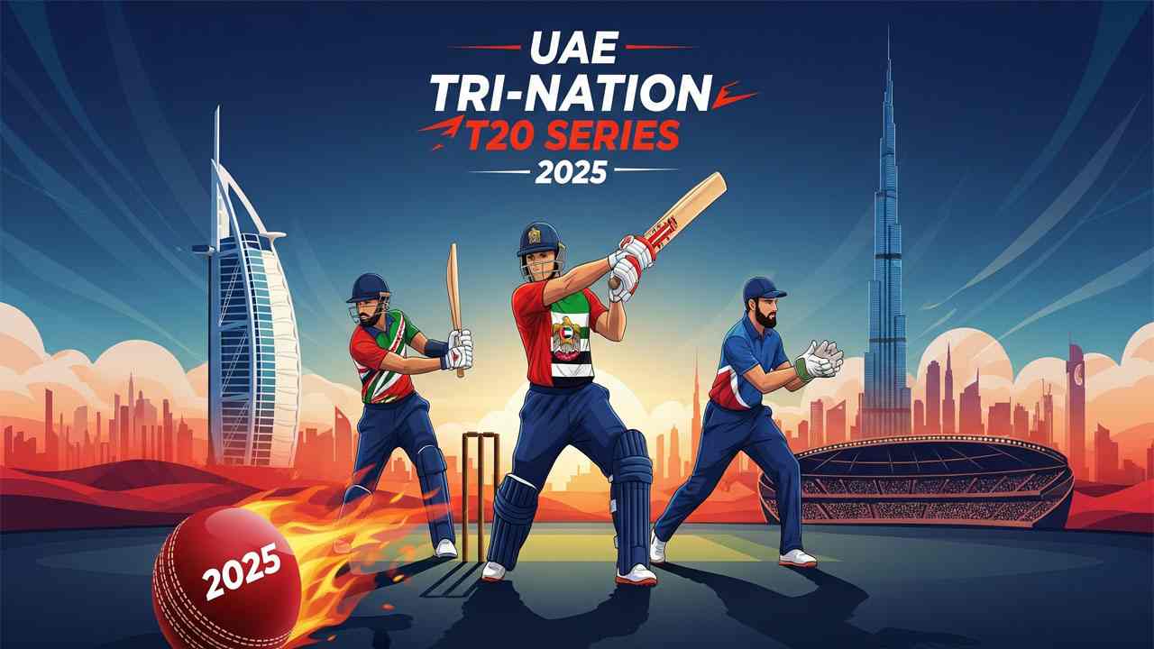 UAE Tri-Series 2025 PAK vs AFG vs UAE, TV Guide, Schedule, Squad