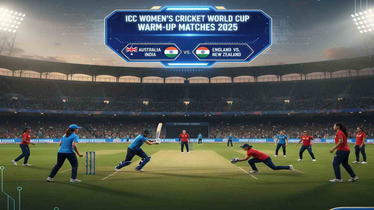 ICC Women’s Cricket World Cup Warm-up Matches 2025 Schedule