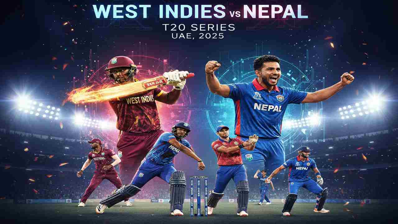 West Indies vs Nepal in UAE 2025 Live Streaming, Match Details