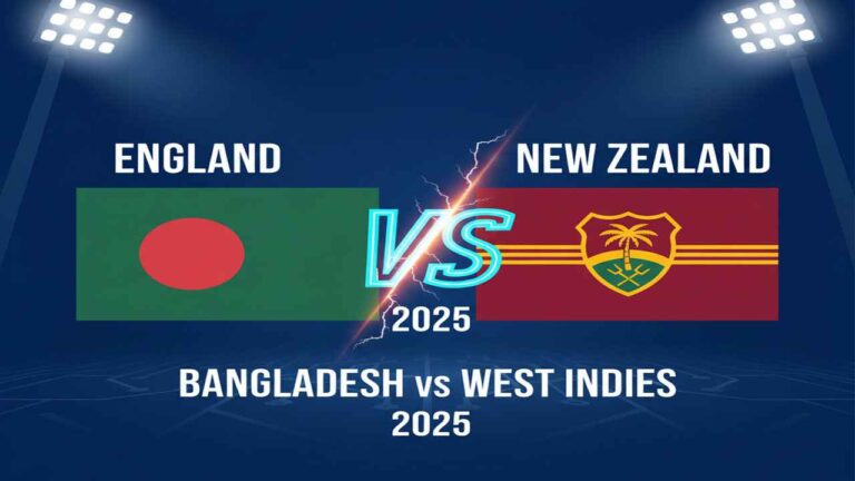 West Indies vs Bangladesh Live Streaming & TV Channels, BAN v WI 2025